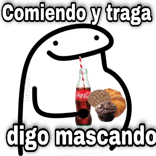 Una coca con pan 🥐🥤Flork😋