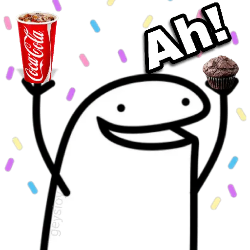 Una coca con pan 🥐🥤Flork😋