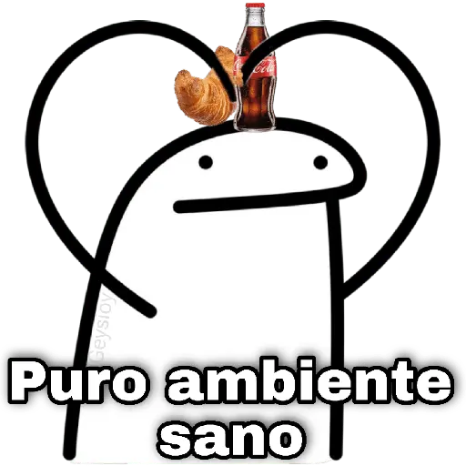 Una coca con pan 🥐🥤Flork😋