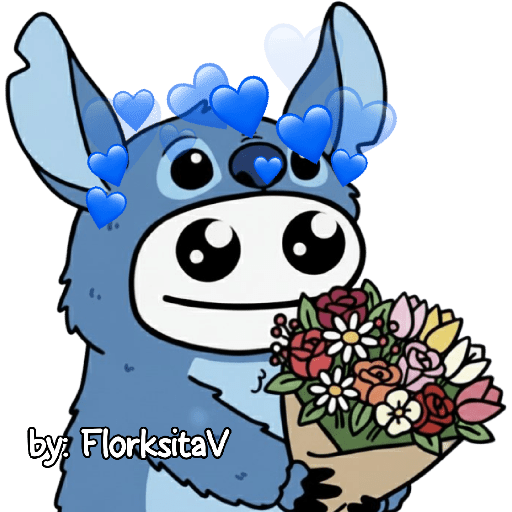 FLORK Stitch y su novia 💙🩷✨ preview