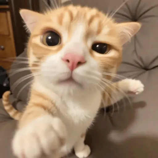 Meme Kucing Ngambek 😾