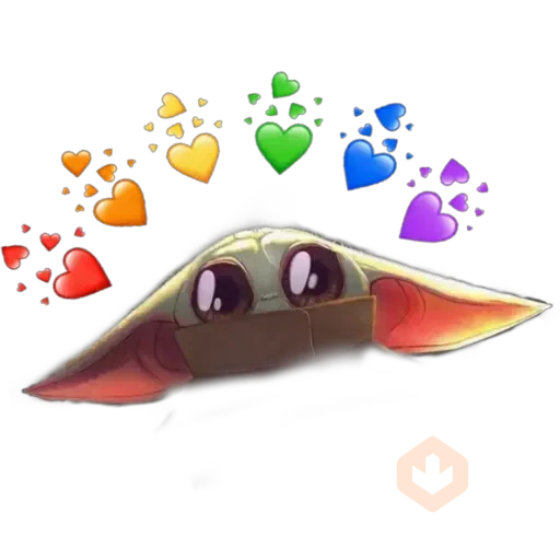 baby yoda sticker 11