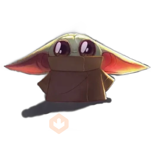 baby yoda sticker 14
