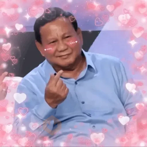 Meme Prabowo Gibran sticker 12