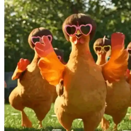 Dance,Gallinas virales TikTok🐔