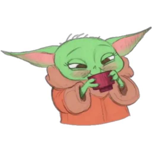 Baby Yoda animado (Telegram) 