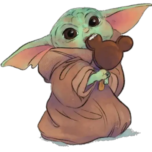 Baby Yoda animado (Telegram) 