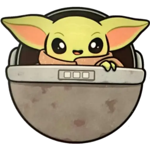 Baby Yoda animado (Telegram) 