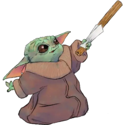 Baby Yoda animado (Telegram) 