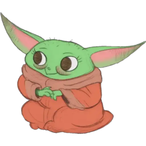 Baby Yoda animado (Telegram) 