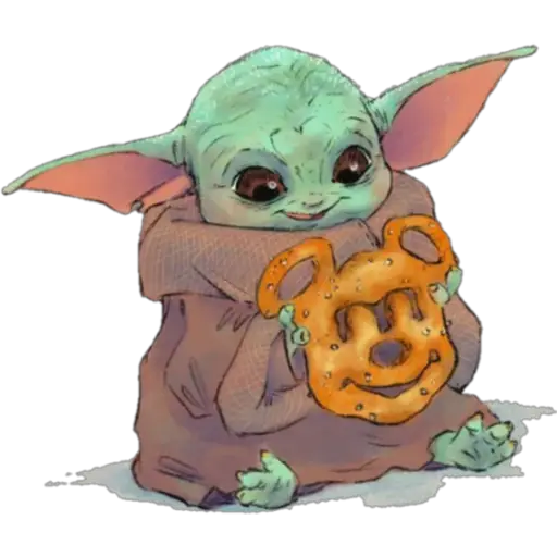 Baby Yoda animado (Telegram) 