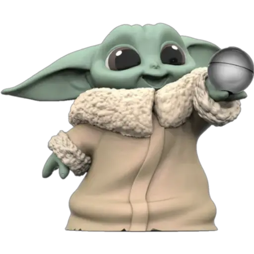 Baby Yoda animado (Telegram) 