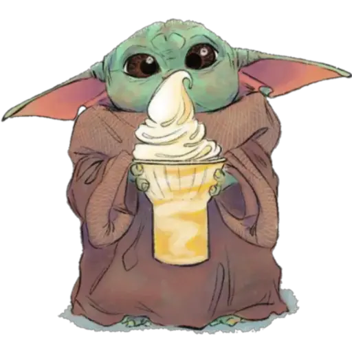 Baby Yoda animado (Telegram) 