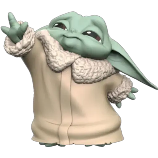 Baby Yoda animado (Telegram) 