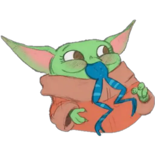 Baby Yoda animado (Telegram) 