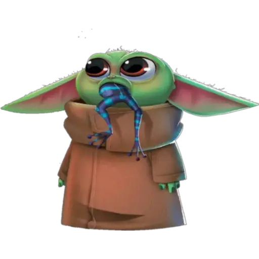 Baby Yoda animado (Telegram) 
