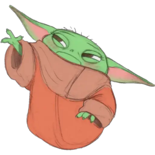 Baby Yoda animado (Telegram) 