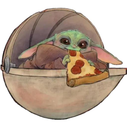Baby Yoda animado (Telegram) 