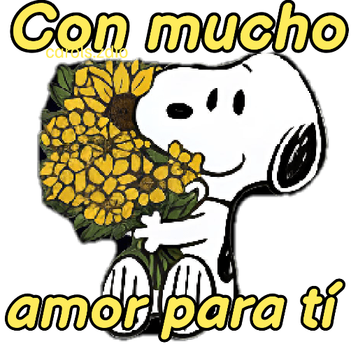 🌻Snoopy flores amarillas 🌼🌻 preview