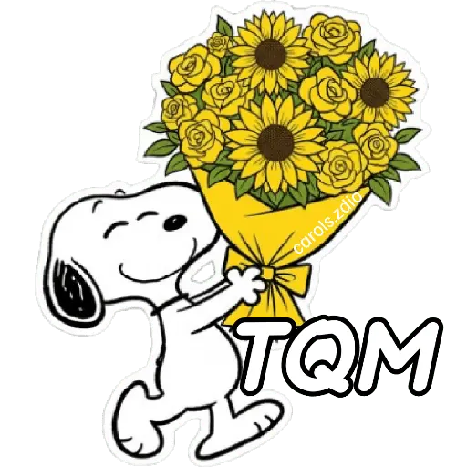 🌻Snoopy flores amarillas 🌼🌻