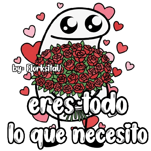 Flork con ramo 😃🩷 preview