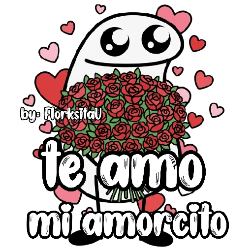 Flork con ramo 😃🩷 preview