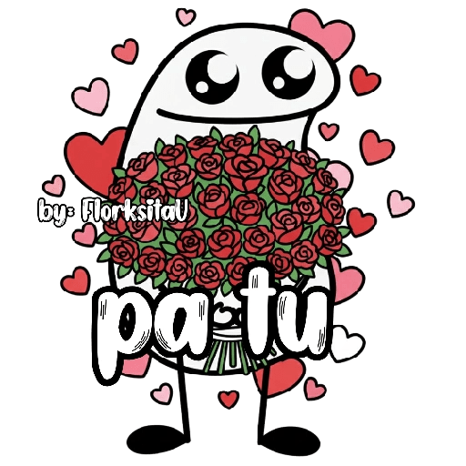 Flork con ramo 😃🩷 preview