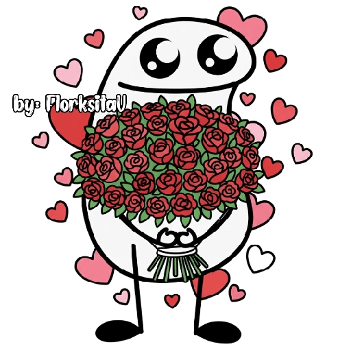Flork con ramo 😃🩷 preview