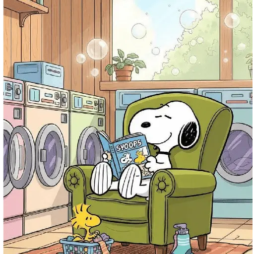 🦴 Snoopy feliz 🐶🐾🏡