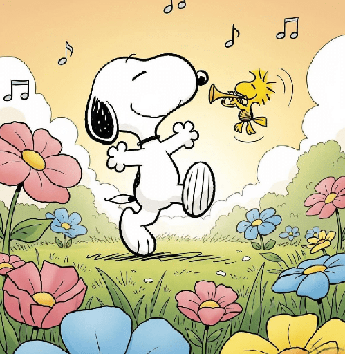 🦴 Snoopy feliz 🐶🐾🏡 preview