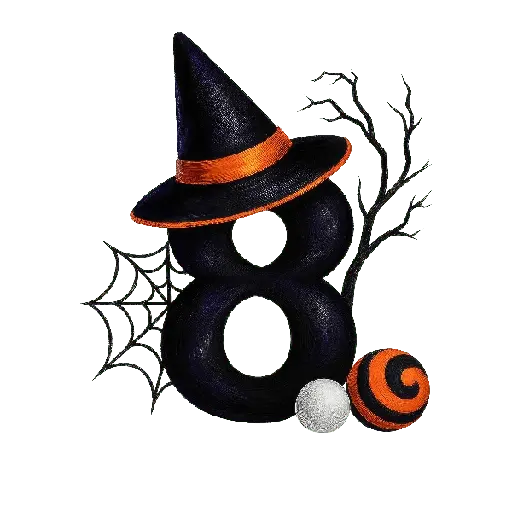 🧟 Halloween números 123 🦇