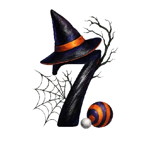 🧟 Halloween números 123 🦇