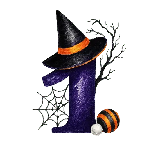 🧟 Halloween números 123 🦇
