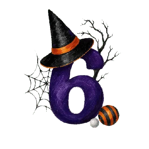 🧟 Halloween números 123 🦇