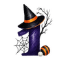 🧟 Halloween números 123 🦇