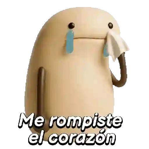Flork 3D Sad frases 💦💬
