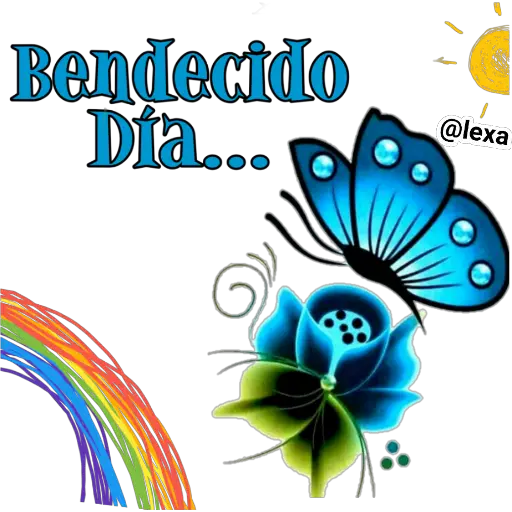 Buenos días Sticker 🌈🌼🌄  preview