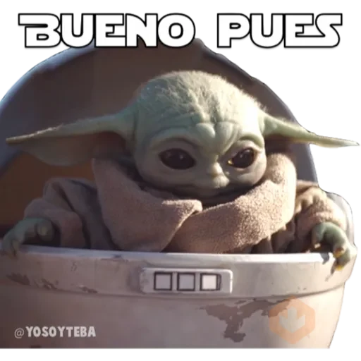 Baby Yoda sticker 15