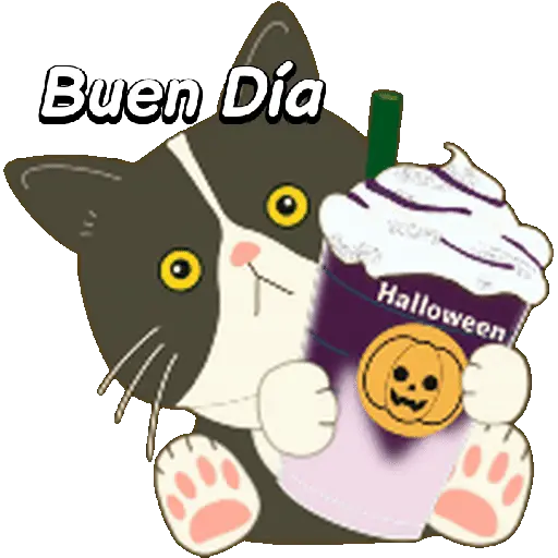 Halloween Cute Black Cat🐈‍⬛✨