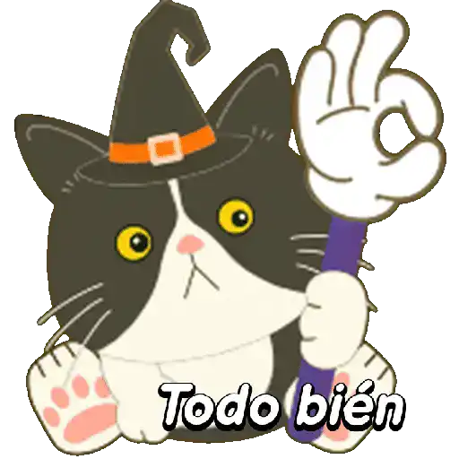Halloween Cute Black Cat🐈‍⬛✨
