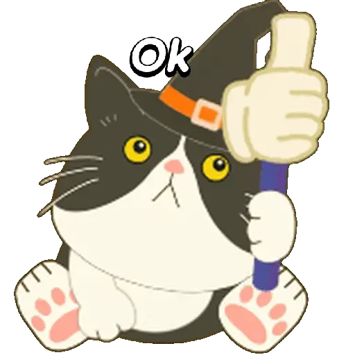 Halloween Cute Black Cat🐈‍⬛✨ preview