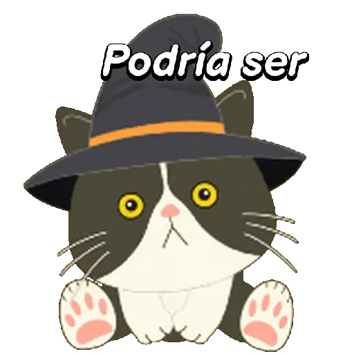 Halloween Cute Black Cat🐈‍⬛✨ preview