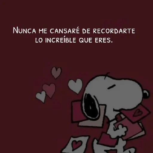 ❤️❤️ Snoopy Amor Frases ❤️❤️