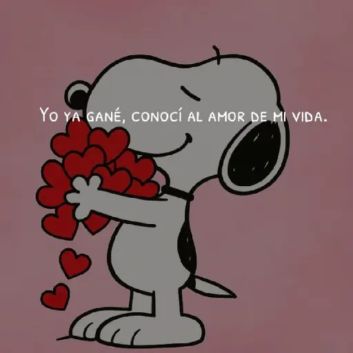 ❤️❤️ Snoopy Amor Frases ❤️❤️