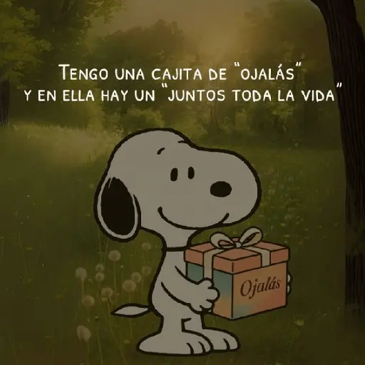 ❤️❤️ Snoopy Amor Frases ❤️❤️
