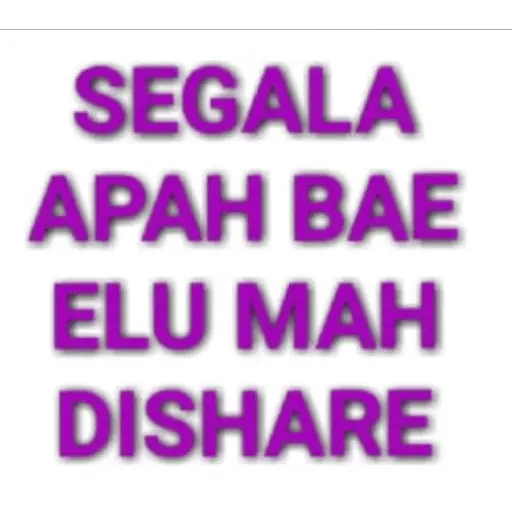 Stiker Saya