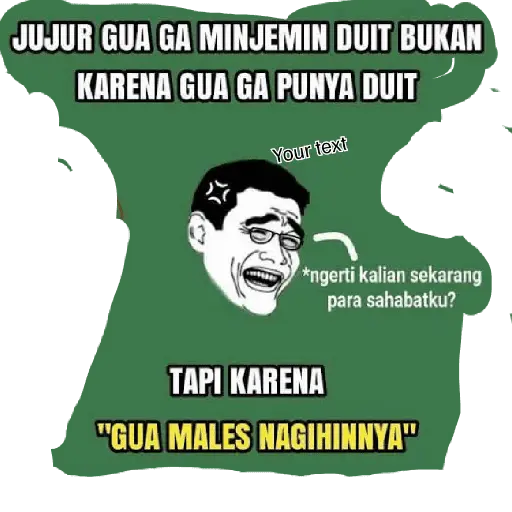 Stiker Saya