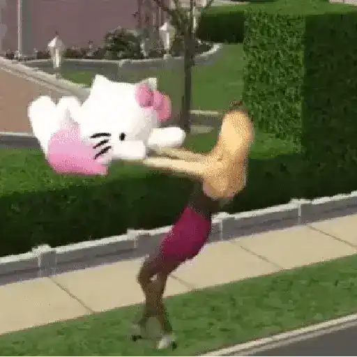 Hello Kitty 🎀 meme 💖
