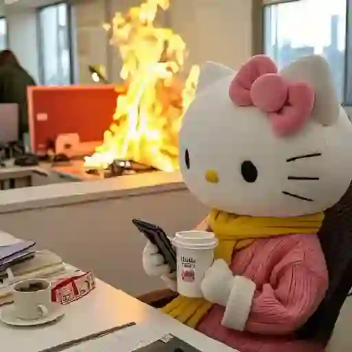 Hello Kitty 🎀 meme 💖 preview