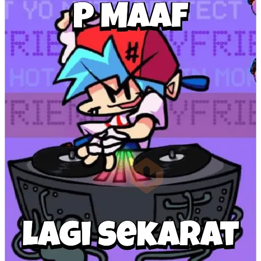 「FNF random indonesia 🇮🇩」♪ sticker 18
